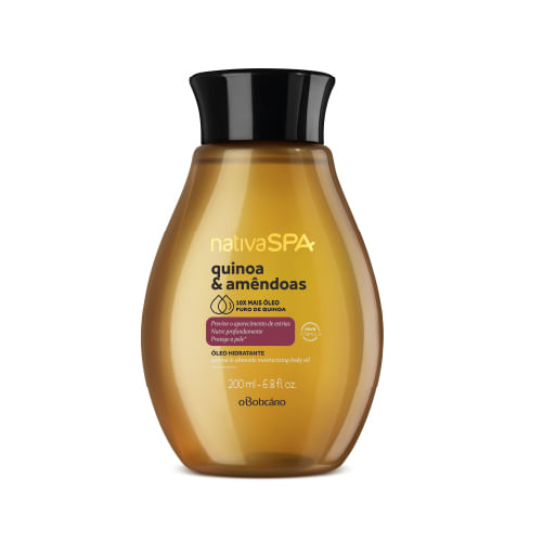 Óleo hidratante corporal Quinoa& amêndoas, 200 ml. 4815. 17,99€